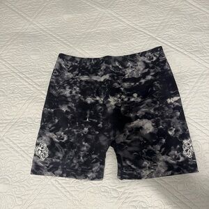 Darc Sport Black and Gray Athletic Shorts